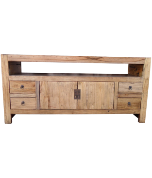 Reclaimed Timber TV Unit