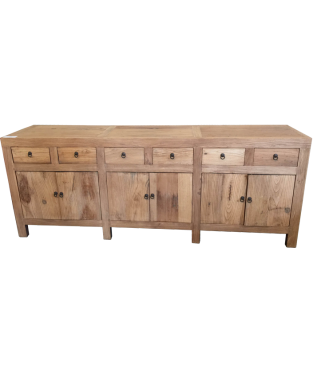 Elm Buffet (6 Drawer 6 Door)