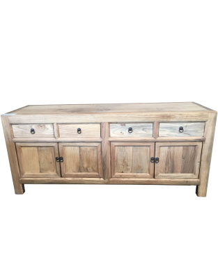 Reclaimed Elm Shanxi Low Buffet