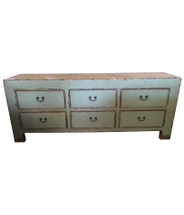 Washed Buffet (6 drawer)