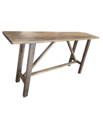 Reclaimed Elm Hall Table