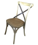 Wooden Cross Back Chair