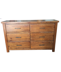 Melia Hardwood Chest of Drawers