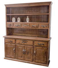 Farmhouse Hutch Top Buffet